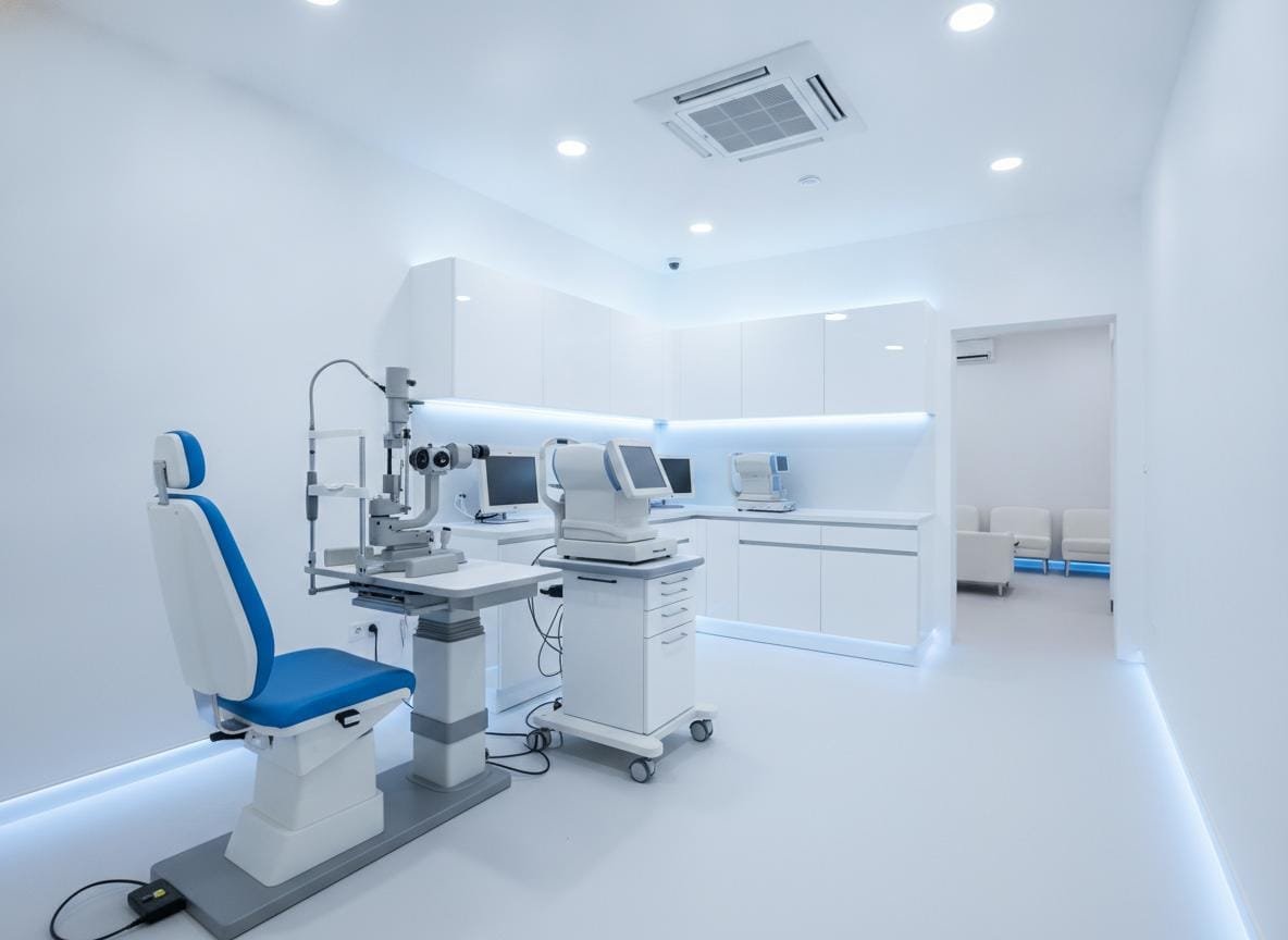 Ophthalmic examination room