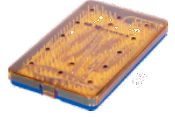 Autoclavable sterilization tray